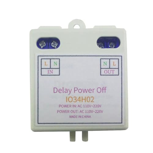 Celabie AC 120 V 220 V Zeitverzögerungsrelais Einschaltverzögerung Ausschalter 1-480 Min Einstellbare Verzögerung Ausschalten Heimautomatisierungscontroller von Celabie