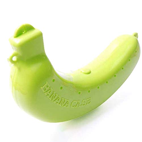Celabie Niedliche Frucht Bananen Schutz Box Halter Fall Mittagessen BehäLter Lagerung Banane Fall KüChen Werkzeuge Kunststoff von Celabie