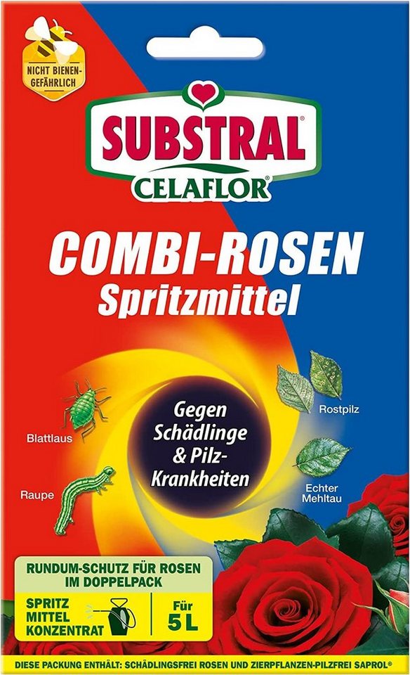 Celaflor Insektenvernichtungsmittel Substral Celaflor Combi Rosen Spritzmittel 1 x 4 ml + 1 x 7,5 ml von Celaflor