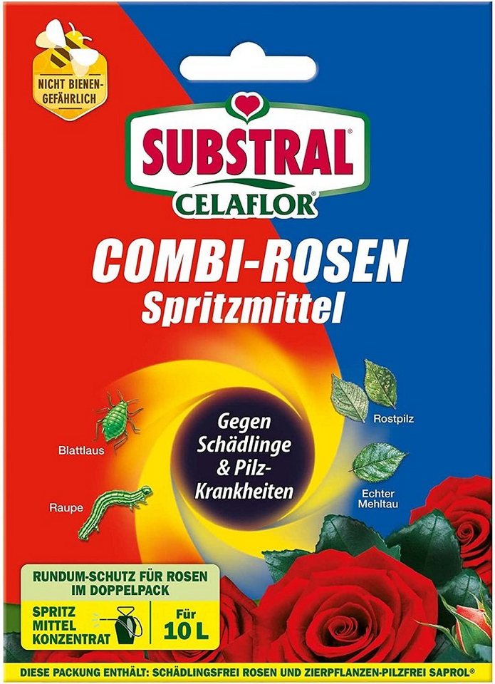 Celaflor Insektenvernichtungsmittel Substral Celaflor Combi Rosen Spritzmittel 2 x 4 ml + 1 x 15ml von Celaflor