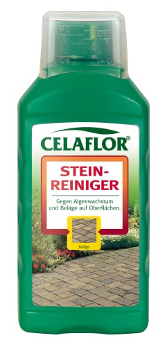 Celaflor Stein-Reiniger, Ergiebiges Konzentrat gegen Algenwachstum und Grünbeläge auf Oberflächen,- 500 ml von Celaflor
