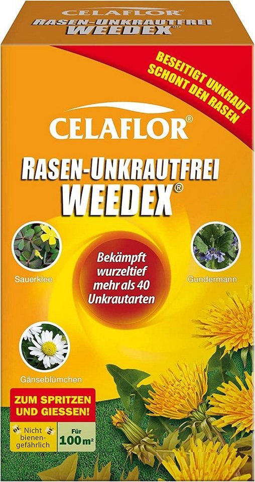 Celaflor Unkrautbekämpfungsmittel Celaflor Rasen Unkrautfrei Weedex 100 ml Celaflor Unkrautbekämpfungsmittel Celaflor Rasen Unkrautfrei Weedex 100 ml von Celaflor