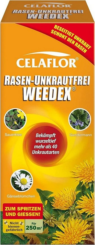 Celaflor Unkrautbekämpfungsmittel Celaflor Rasen Unkrautfrei Weedex 250 ml von Celaflor