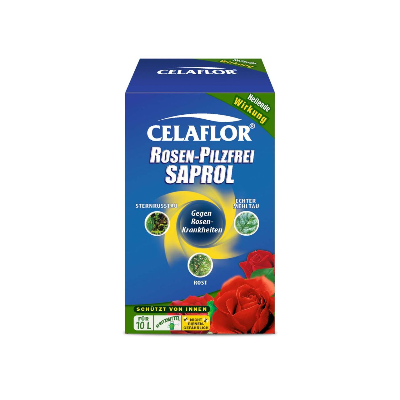 SUBSTRAL CELAFLOR® Rosen-Pilzfrei Saprol® - 100 ml Lieferform: Kunststoffflasche mit Meßdeckel von Evergreen Garden Care