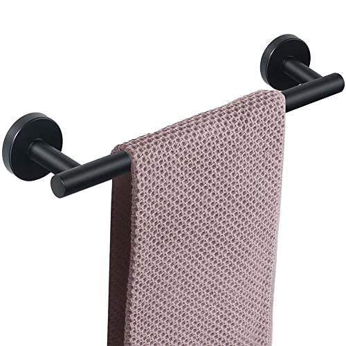 Celbon 40cm Wandmontiertes SUS305 Edelstahl Handtuchhalter Schwarz Finish Handtuchstange Edelstahl für Bad Badezimmer von Celbon
