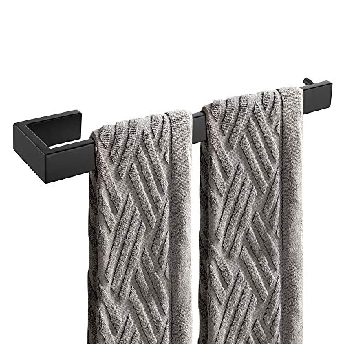 Celbon 35cm Handtuchhalter Gebürstet 304 Edelstahl Handtuchstange Badetuchhalter Wandmontage Handtuchring für Bad und Küche von Celbon