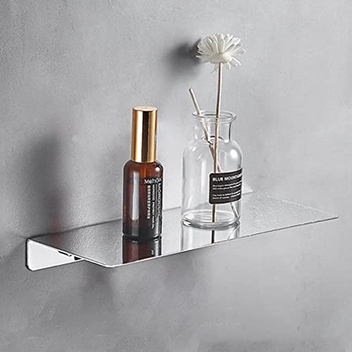 Celbon Duschablage Ohne Bohren Duschkorb Badregal Rostfreier Edelstahl Wandregal Duschkorb Badezimmer Regal Dusche Ablage Wandmontage Chrom,30CM von Celbon