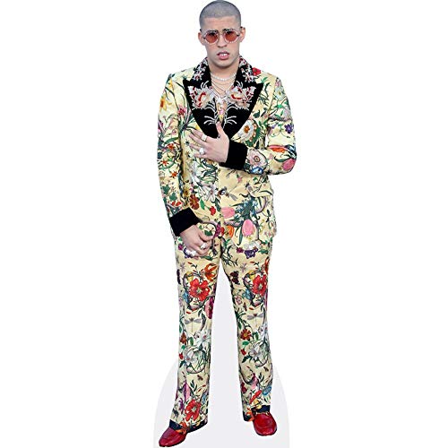 Bad Bunny (Floral Suit) Pappaufsteller mini von Celebrity Cutouts