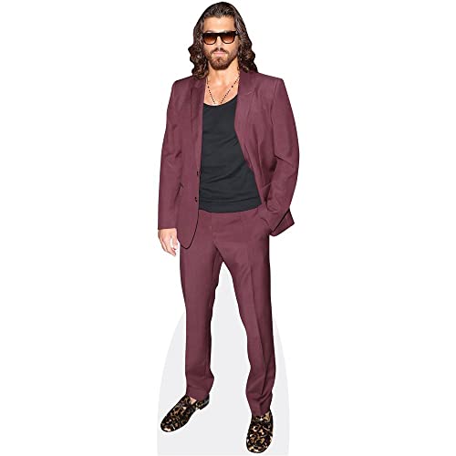 Can Yaman (Burgundy Suit) Pappaufsteller lebensgross von Celebrity Cutouts