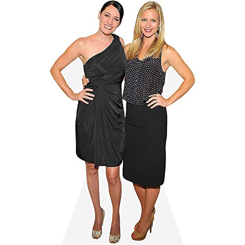 Paget Brewster And A.J. Cook (Duo 1) Mini-Prominente Ausschnitt von Celebrity Cutouts