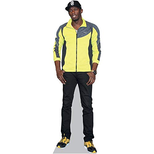 Usain Bolt (Hat) Pappaufsteller lebensgross von Celebrity Cutouts