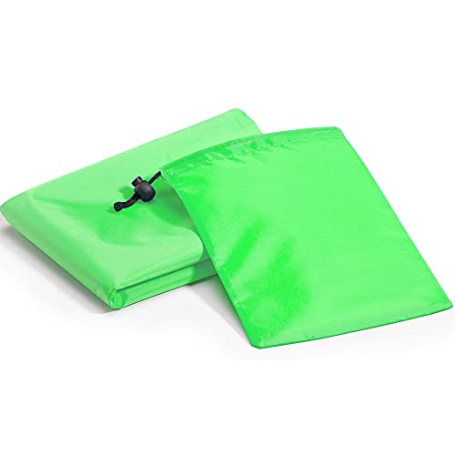 CelinaSun Outdoordecke 200x200 cm grün PES Taschen Stranddecke Picknick Decke Ultraleicht schnelltrocknend Unterlage von CelinaSun