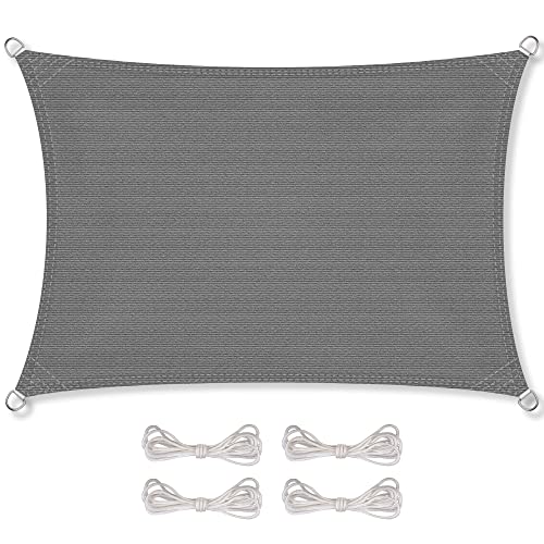 CelinaSun Sonnensegel inkl Befestigungsseile Premium HDPE wetterbeständig atmungsaktiv Rechteck 4 x 5 m anthrazit CelinaSun Sonnensegel inkl Befestigungsseile Premium HDPE wetterbeständig atmungsaktiv Rechteck 4 x 5 m anthrazit von CelinaSun