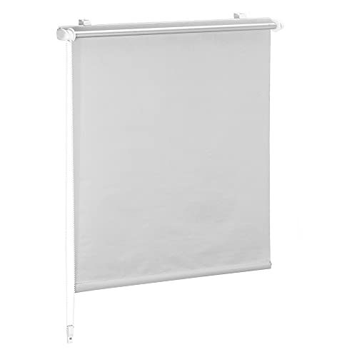 CelinaSun Thermo Rollo für Fenster ohne Bohren 50 x 150 cm hellgrau Verdunkelungsrollo klemmfix Fensterrollo innen Klemmrollo Jalousie von CelinaSun