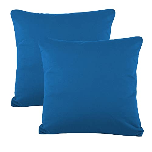 CelinaTex BeBasic Kissenbezug Doppelpack 80 x 80 cm royal blau Mikrofaser Kopfkissen Bezug Jersey CelinaTex BeBasic Kissenbezug Doppelpack 80 x 80 cm royal blau Mikrofaser Kopfkissen Bezug Jersey von CelinaTex