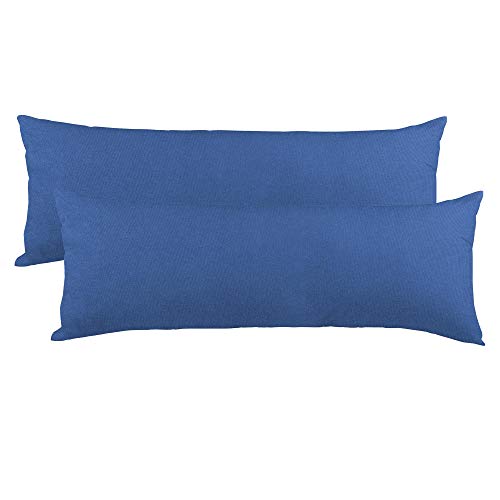 CelinaTex BeNature Kissenbezug Doppelpack 40 x 145 cm royal blau Baumwolle Seitenschläferkissen Bezug Jersey CelinaTex BeNature Kissenbezug Doppelpack 40 x 145 cm royal blau Baumwolle Seitenschläferkissen Bezug Jersey von CelinaTex