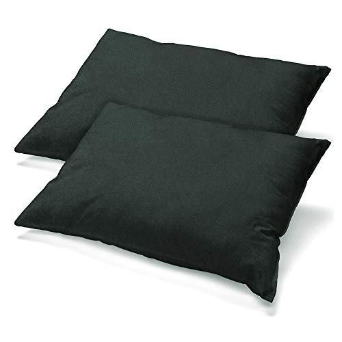 CelinaTex BeNature Kissenbezug Doppelpack 40 x 80 cm anthrazit grau Baumwolle Kopfkissen Bezug Jersey 5001804 CelinaTex BeNature Kissenbezug Doppelpack 40 x 80 cm anthrazit grau Baumwolle Kopfkissen Bezug Jersey 5001804 von CelinaTex