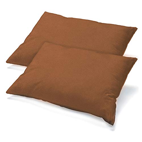 CelinaTex BeNature Kissenbezug Doppelpack 40 x 80 cm kastanien braun Baumwolle Kopfkissen Bezug Jersey CelinaTex BeNature Kissenbezug Doppelpack 40 x 80 cm kastanien braun Baumwolle Kopfkissen Bezug Jersey von CelinaTex