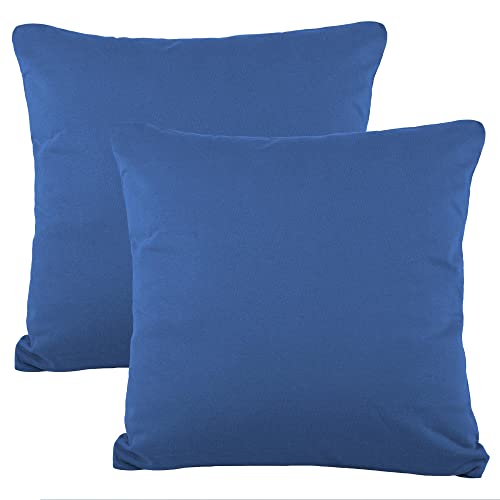 CelinaTex BeNature Kissenbezug Doppelpack 80 x 80 cm royal blau Baumwolle Kopfkissen Bezug Jersey CelinaTex BeNature Kissenbezug Doppelpack 80 x 80 cm royal blau Baumwolle Kopfkissen Bezug Jersey von CelinaTex