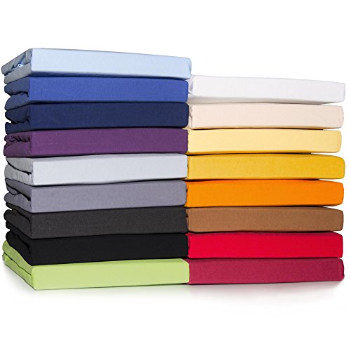 CelinaTex Casca Topper Spannbettlaken 180x200-200x220 cm Silber grau Jersey Mako Baumwolle 210g/qm Elasthan Spannbetttuch CelinaTex Casca Topper Spannbettlaken 180x200-200x220 cm Silber grau Jersey Mako Baumwolle 210g/qm Elasthan Spannbetttuch von CelinaTex