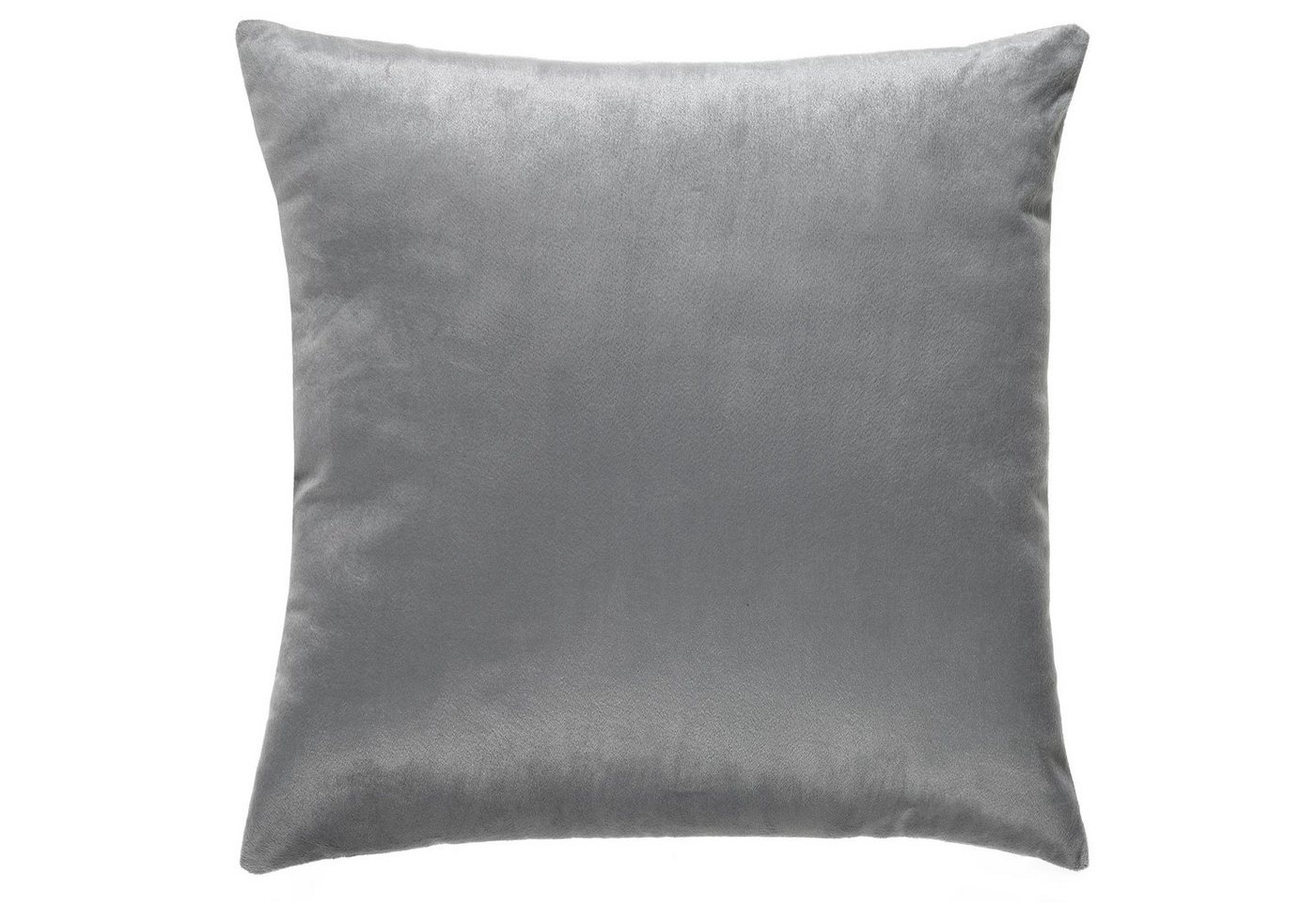 CelinaTex Dekokissen Cuddly Deko Kissen Zierkissen Sofakissen Nicki 45x45cm grau, flauschig,kuschelweich,weich,Wohnraumdekoration,waschbar,dekorativ von CelinaTex