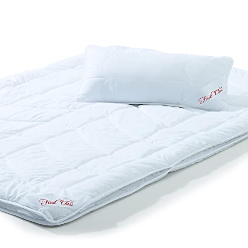 CelinaTex First Class 4 Jahreszeiten Steppdecken 135 x 200 cm Set mit 1x Kopfkissen 40 x 80 cm Winter Sommer Steppdecke CelinaTex First Class 4 Jahreszeiten Steppdecken 135 x 200 cm Set mit 1x Kopfkissen 40 x 80 cm Winter Sommer Steppdecke von CelinaTex