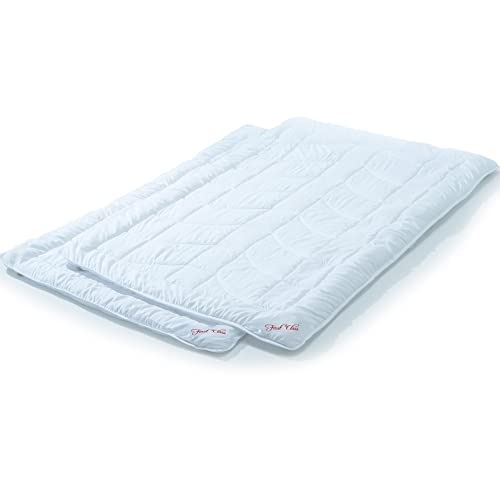 CelinaTex First Class Duo Bettdecke 2er Set 155 x 220 cm Winter Steppdecke warm Qualitäts Decke Herbst atmungsaktiv von CelinaTex