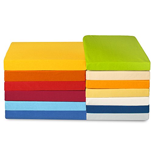 CelinaTex High-Line Kids Spannbettlaken 2er Set 60x120-70x140 cm Natur beige Mako Baumwolle 180g/qm Bettlaken Jersey Spannbetttuch CelinaTex High-Line Kids Spannbettlaken 2er Set 60x120-70x140 cm Natur beige Mako Baumwolle 180g/qm Bettlaken Jersey Spannbetttuch von CelinaTex