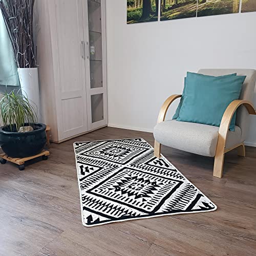 CelinaTex In und Outdoorteppich Carpet 80 x 150 cm Design 1 Indoor Outdoor Teppich Balkon Garten Flur Wendeteppich von CelinaTex