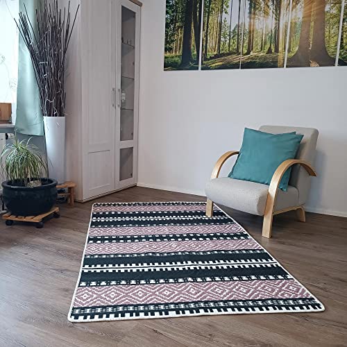 CelinaTex In und Outdoorteppich Carpet XL 120 x 180 cm Design 4 Indoor Outdoor Teppich Balkon Garten Flur Wendeteppich von CelinaTex