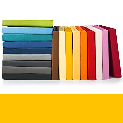 CelinaTex Jade Spannbettlaken 180x200-200x200 cm mais gelb Microfaser Spannbetttuch Jersey Bettlaken CelinaTex Jade Spannbettlaken 180x200-200x200 cm mais gelb Microfaser Spannbetttuch Jersey Bettlaken von CelinaTex
