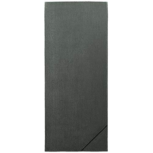CelinaTex Sunly Strandhandtuch 80 x 200 cm grau Baumwolle Handtuch Frottee Badetuch mit Tasche von CelinaTex
