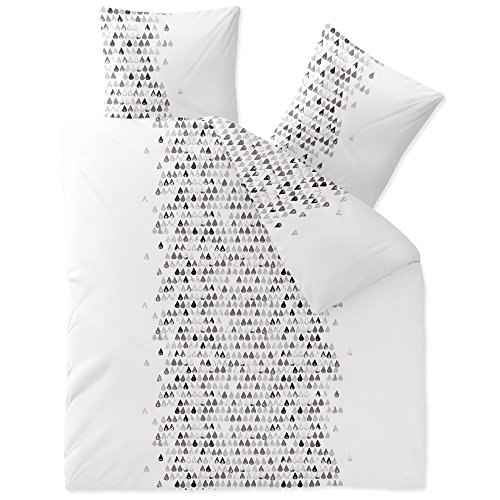 CelinaTex Touchme Biber Bettwäsche 200 x 200 cm 3teilig Baumwolle Bettbezug, Set, Bettgarnitur für Sommer und Winter, ganzjährig, pflegeleicht, Rabea Herz weiß grau schwarz CelinaTex Touchme Biber Bettwäsche 200 x 200 cm 3teilig Baumwolle Bettbezug, Set, Bettgarnitur für Sommer und Winter, ganzjährig, pflegeleicht, Rabea Herz weiß grau schwarz von CelinaTex
