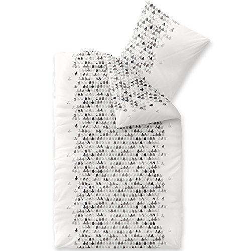 CelinaTex Touchme Biber Bettwäsche 155 x 220 cm 2teilig Baumwolle Bettbezug, Set, Bettgarnitur für Sommer und Winter, ganzjährig, pflegeleicht, Rabea Herz weiß grau schwarz CelinaTex Touchme Biber Bettwäsche 155 x 220 cm 2teilig Baumwolle Bettbezug, Set, Bettgarnitur für Sommer und Winter, ganzjährig, pflegeleicht, Rabea Herz weiß grau schwarz von CelinaTex