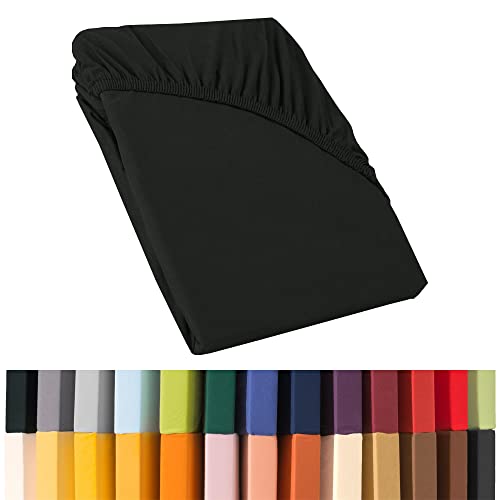CelinaTex Relax Boxspringbett Wasserbett Spannbettlaken 180x200-200x220 cm schwarz Jersey Mako Baumwolle 160g/qm Laken CelinaTex Relax Boxspringbett Wasserbett Spannbettlaken 180x200-200x220 cm schwarz Jersey Mako Baumwolle 160g/qm Laken von CelinaTex