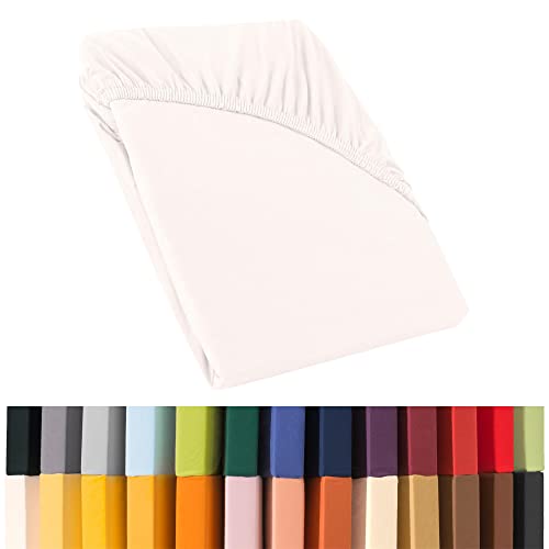 CelinaTex Relax Boxspringbett Wasserbett Spannbettlaken 90x200-100x220 cm weiß Jersey Mako Baumwolle 160g/qm Laken CelinaTex Relax Boxspringbett Wasserbett Spannbettlaken 90x200-100x220 cm weiß Jersey Mako Baumwolle 160g/qm Laken von CelinaTex