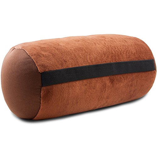 CelinaTex Rullo Nackenrolle mit Gummiband 30 x 12 cm braun Plüsch Auto Nackenkissen Micropearls Füllung Reisekissen CelinaTex Rullo Nackenrolle mit Gummiband 30 x 12 cm braun Plüsch Auto Nackenkissen Micropearls Füllung Reisekissen von CelinaTex