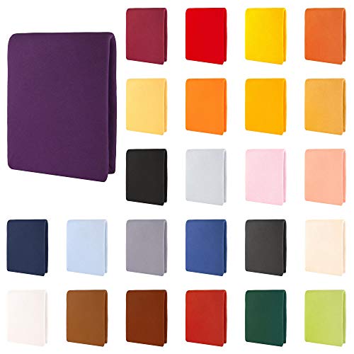 CelinaTex Aqua Wasserbett Boxspringbett Spannbettlaken 140x200-160x220 cm lila Baumwolle Bettlaken Elastan CelinaTex Aqua Wasserbett Boxspringbett Spannbettlaken 140x200-160x220 cm lila Baumwolle Bettlaken Elastan von CelinaTex