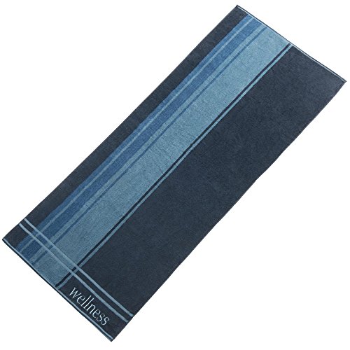 CelinaTex Wellness Saunatuch 80 x 200 cm dunkel blau Baumwolle Frotteehandtuch mit Stickerei Strandtuch CelinaTex Wellness Saunatuch 80 x 200 cm dunkel blau Baumwolle Frotteehandtuch mit Stickerei Strandtuch von CelinaTex