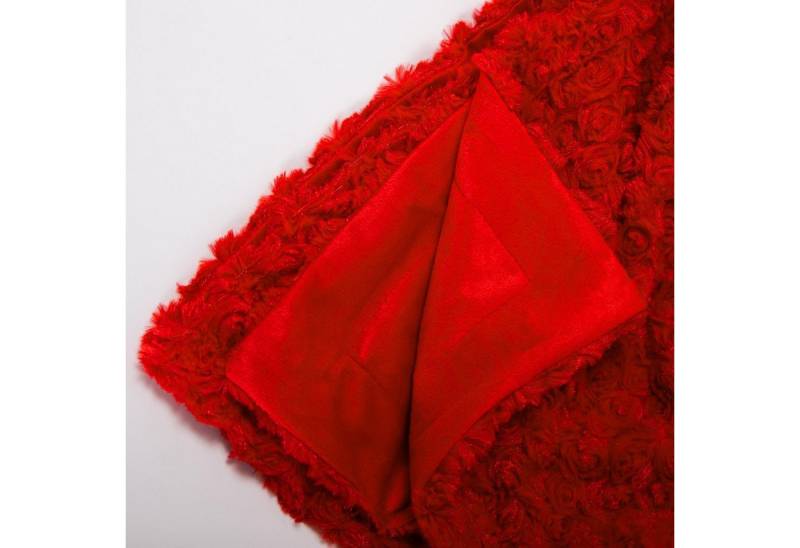Wohndecke Florenza Kuscheldecke Sofadecke Tagesdecke Plüsch 150x200cm rot, CelinaTex, flauschig,weich,Wohnraumdekoration,effektvoll,hautfreundlich,dekorativ Wohndecke Florenza Kuscheldecke Sofadecke Tagesdecke Plüsch 150x200cm rot, CelinaTex, flauschig,weich,Wohnraumdekoration,effektvoll,hautfreundlich,dekorativ von CelinaTex