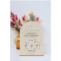 Muttertag Puzzle , Geschenk, Mutter Papa, Oma, Opa Diy Familie Mama Papa Vatertag von CelinasTraumfanger