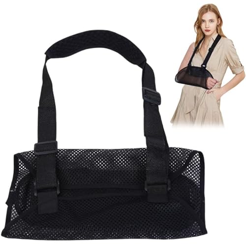 Celiodd Armschlinge Armschlinge Linker Arm Armschlinge Rechter Arm Atmungsaktive Armschlinge, Verstellbare Single-Mesh-Unterarmschlinge, Passend für Handgelenk, Ellenbogen, Arm und Schulter Celiodd Armschlinge Armschlinge Linker Arm Armschlinge Rechter Arm Atmungsaktive Armschlinge, Verstellbare Single-Mesh-Unterarmschlinge, Passend für Handgelenk, Ellenbogen, Arm und Schulter von Celiodd