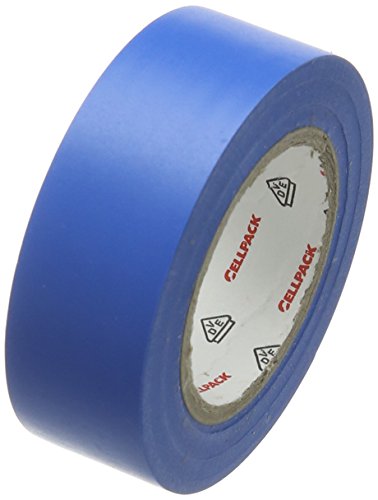 Cellpack 145810 128 0,15–19–10, PVC Isolierband, blau von Cellpack