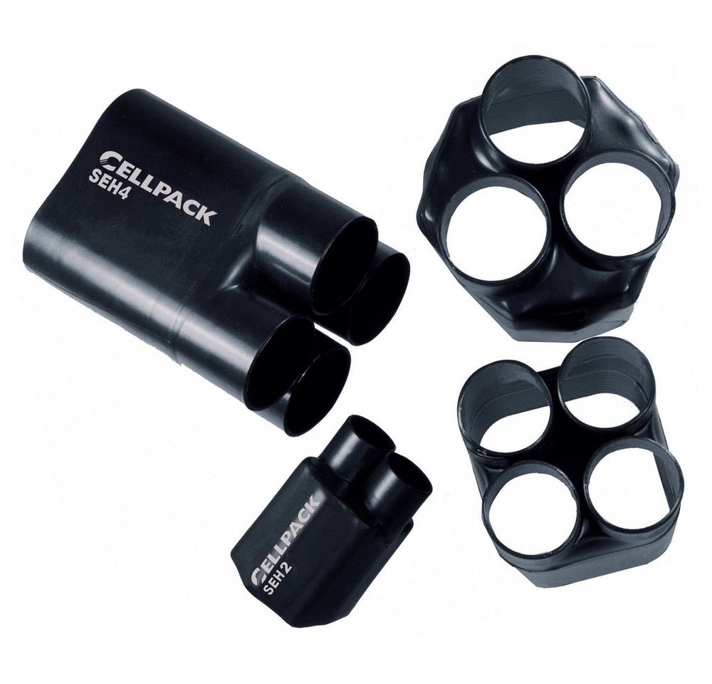 CellPack Schrumpfschlauch CellPack 148844 Warmschrumpf-Aufteilkappe vieradrig 1 St., (SEH4/28-9/B) von CellPack