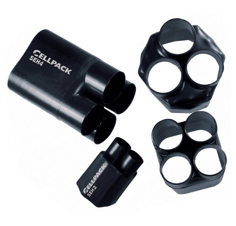 CellPack Schrumpfschlauch CellPack 169471 Warmschrumpf-Aufteilkappe dreiadrig 1 St., (SEH3/25-9/B) von CellPack
