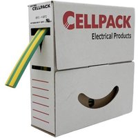 Cellpack Schrumpfschlauch-Abrollbox 12-4mm/L:8m,gg SB/12-4/grün-gelb/8m - 204311 von CellPack