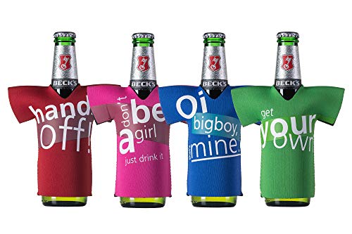 CellarDine Bierflaschen-Kühler, 4er-Set von Cellardine