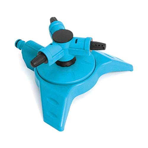 CELLFAST Drehsprenger Gartensprinkler Rasensprenger Für Rasen Blumen Pflanzen 12 Düsen Twister Basic von Cellfast