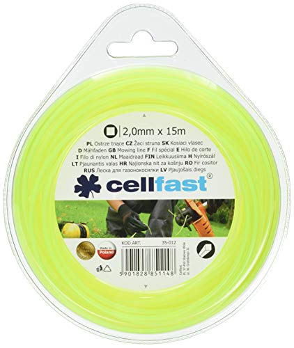 Cellfast 35-012 quadratisch Trimmer , Mehrfarbig, 2,0mm x 15 m Cellfast 35-012 quadratisch Trimmer , Mehrfarbig, 2,0mm x 15 m von Cellfast