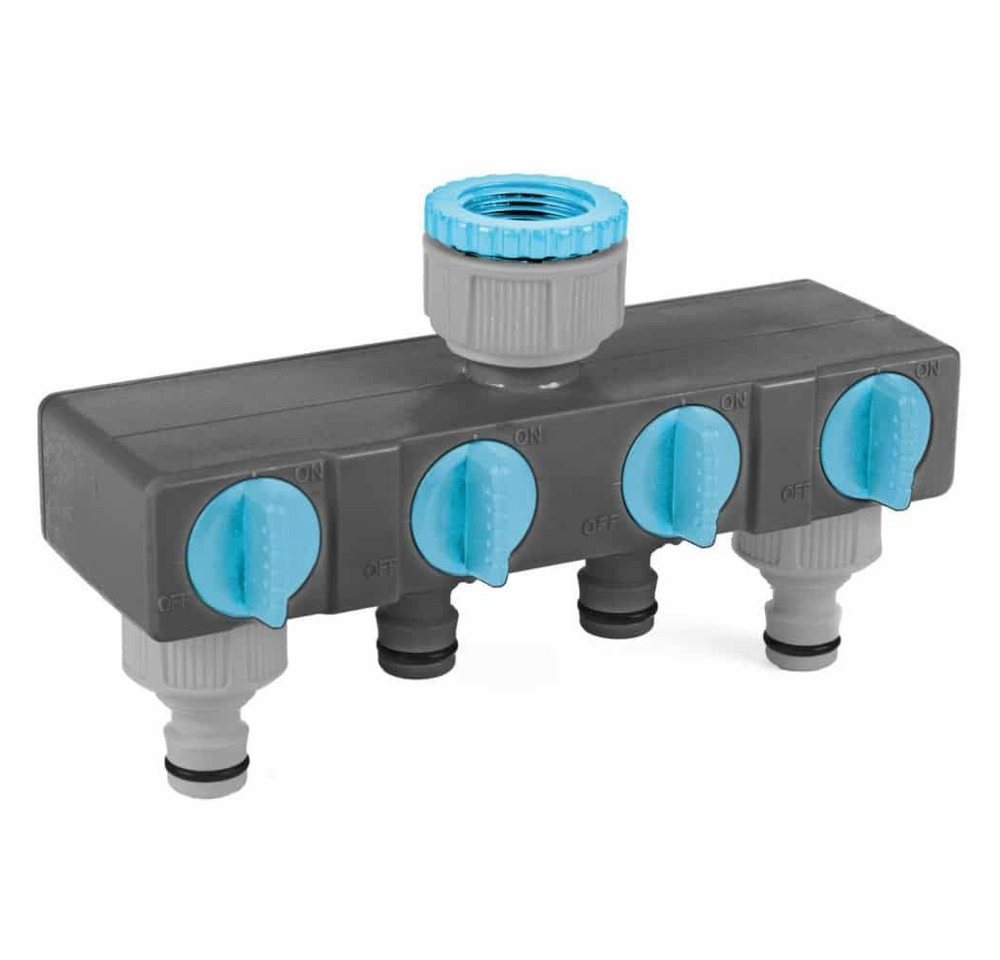 Cellfast 4-Wege Verteiler 4 Wege Verteiler mit Absperrhahn Cellfast 4-Wege Verteiler 4 Wege Verteiler mit Absperrhahn von Cellfast